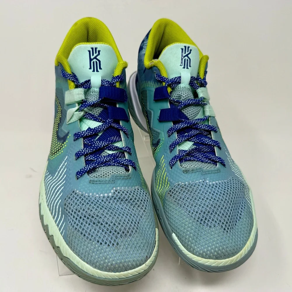 Nike Kyrie Flytrap 4 Mens Sz 8 - 8 1/2 Basketball Shoes Blue Green CT1972-400